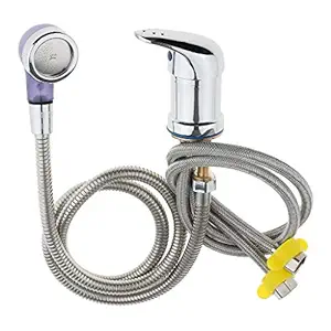Hot and Cold Water Mixture Faucet with hand shower for salon Shampoo Station