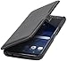 Produktbild StilGut Book Type Case mit Clip, Hülle Leder-Tasche für Samsung Galaxy S8. Seitlich klappbares Flip-Case aus Echtleder für das Original Samsung Galaxy S8, Schwarz