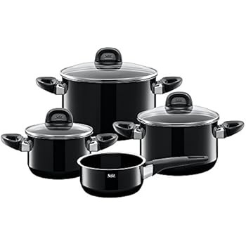 GSW 158305 MAGIC COLOR Topf-Set weiß 4-teilig: Amazon.de