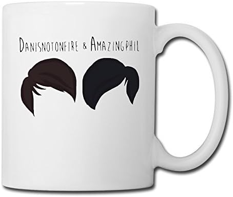 HFYEN Classic White Coffee Mug Dan And Phil Logo Mug