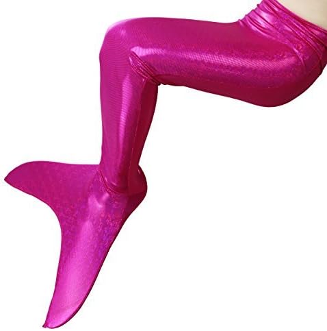 Dressyday Sparkle Girl's Costume Mermaid Tail for Swimming without Monofin
