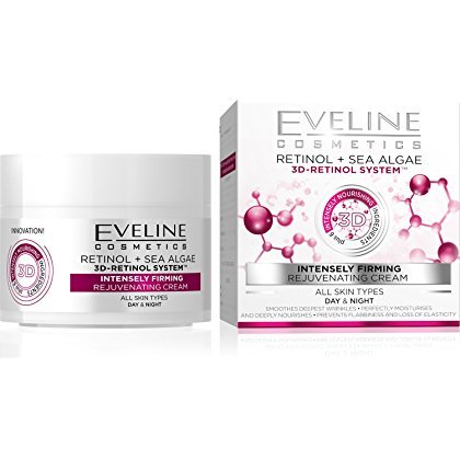 Eve Line Cosmetics retinol + Algas Antiarrugas straffende Crema para día y noche 50 ml