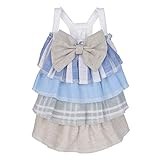 Este es un elegante y lindo vestido deportivo y de ocio. Los materiales suaves y una falda suelta hacen que tu mascota se sienta relajada y cómoda.