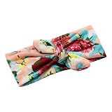 Sanwood Baby Girl Headband Bowknot Flower Headdress Elastic (B)