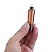 niceEshop(TM) 5ml Amber Glass Roll-on Bottles With Stainless Steel Roller Ball for Essential Oil,Aromatherapy,Perfumes and Lip Balms,Set of 6