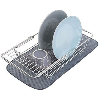 Tappetino Per Lavello 2 Pezzi - Protettivo Regolabile Per Cucina E Bagno