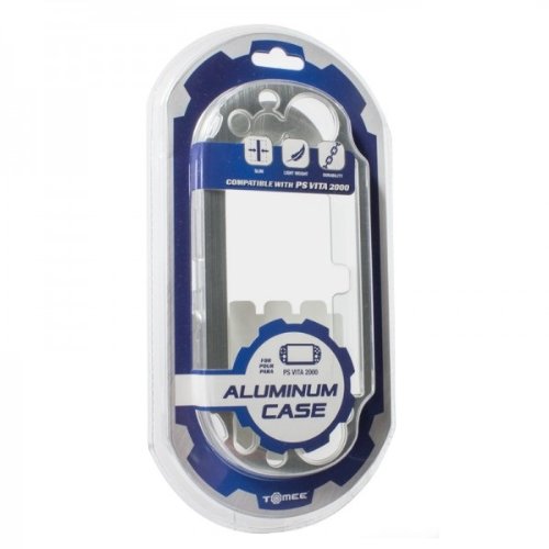 Tomee Aluminum Case Cover (Silver) - Sony PS Vita 2000