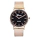 Produktbild Metal Casual Watches WOS Geneva WOS Classic Watch Bracelet Watches Gold Band Black Surface