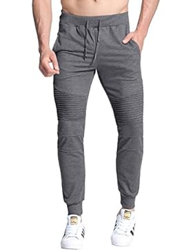 MODCHOK Herren Jogginghose Freizeithose Chino Sweathose Cargo Cargohose Tennishose Baumwolle Beinabschluss