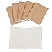 Produktbild 6 blanko Tagebuch Notebooks - Kraft braun, Reisende Refill Dick Tagebuch/Notizblock - Passport Größe, 64 Seiten blanko