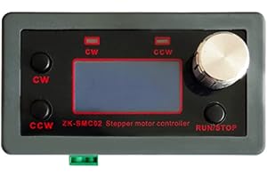 Fawiwpse -SMC02 Stepper Motor Driver Integrated Board Forward/Reverse Pulse Speed Angle ControlModule for 42 57Motor