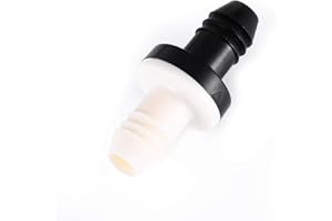 WIFEHELPER 3/8 10 MM Gomma Siliconica Valvola di Ritegno in Linea Aria Liquida per Acqua Combustibile Gas Aria Liquida in Tubazione Serbatoio di Pesce