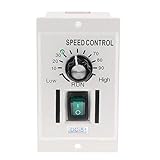 CIRCUITO MONOFáSICO: Este controlador de velocidad de motor asíncrono monofásico puede utilizar para motores de 24 V, 36 V, 90 V CC