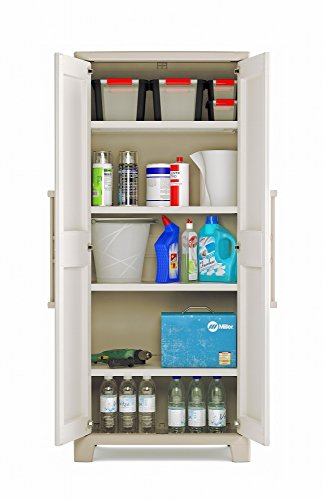 Kis Kunststoffschrank „Gulliver“ hoch, 1 Stück, beige, 9750000 0462 02 - 3