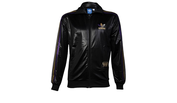 shiny adidas tracksuit mens