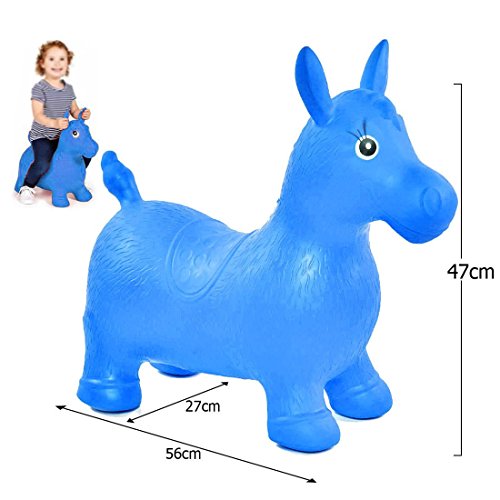 Cooltechstuff - Horse Hopper With Free Pump (Blue)