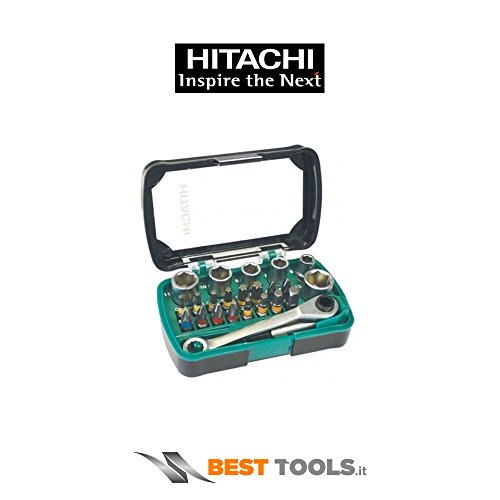 Hitachi tools - Juego puntas atornillar 25mm(24u)