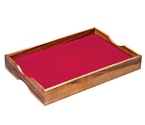 Preisvergleich Produktbild Zassenhaus 55504 Wendetablett schwarz / rot