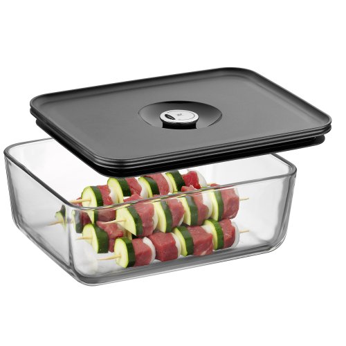 WMF Frischhalte- und Aufbewahrungssystem 26 x 21 cm Depot Fresh Cromargan Edelstahl rostfrei 18/10 Silikon spülmaschinengeeignet - 5