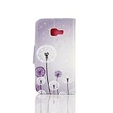 BONROY® Handyhülle Samsung Galaxy A3 (2016) SM-A310F Hüllen Bunte Gemalt Malerei Muster PU Lederhülle Schutzhülle Handyhülle Taschen Schalen Handy Tasche Flip Wallet Ständer Etui Karten Slot Lederhülle Kredit Kartenfächer Folio Bookstyle mit Weich TPU Innere Schutzhülle für Samsung Galaxy A3 (2016) SM-A310F - 