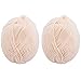 Produktbild Proto Cool Beige: Frauen DIY Schal Slipper Schal Cord Handstricken Crochet Garn String 100g 2 Stück Beige