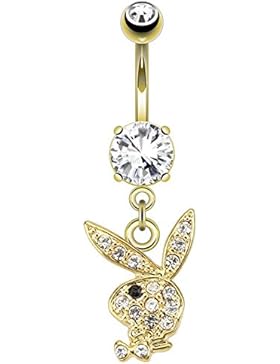 Gekko Body Jewellery Tragus 14K Vergoldet, Design 