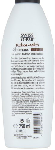 Swiss-o-Par Kokos-Milch Shampoo, 3er Pack (3 x 0.25 l) - 2