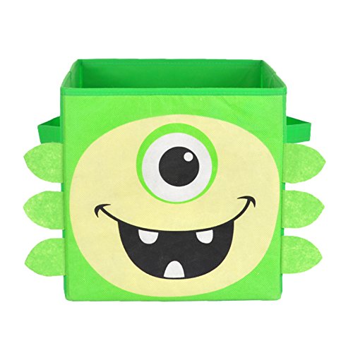 Modern Littles Nuby Monster Folding Storage Bin (Green)