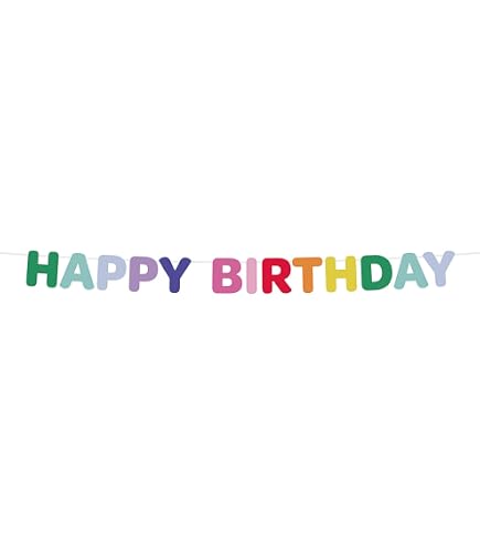 2-teiliges Happy Birthday Banner Set – Verlaufskreis & Bunte Kreise Für Kinderpartys (250 Cm + 4 M)