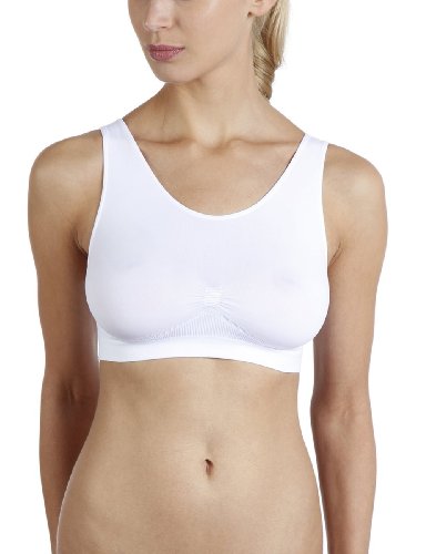 Anita Women's 5100 Maternity Bustier Non-Wired Nursing Bra, White, X-Large