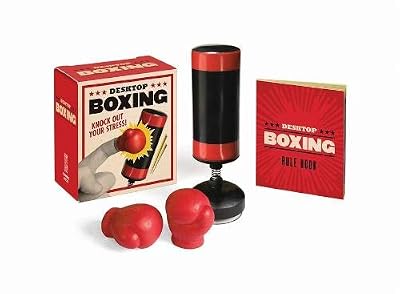 Running Press Mini Editions Desktop Boxing: Knock Out Your Stress!