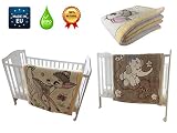  Manta Envolvente para Bebé recién nacido Invierno: Algodón orgánico y Polar, Manta para cuna/ cochecito, Térmica, Ultrasuave, 80x 90cm, Infantil, Corzo