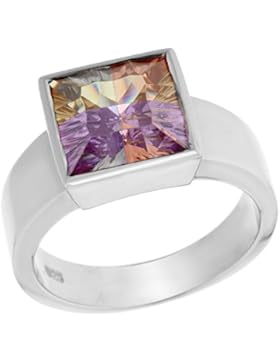 Orphelia Damen-Ring Rainbow Collection 925 SterlingSilber Multicolor Zirkonia