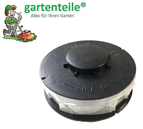 3 Stück Doppelfaden Rasentrimmer Spule Ersatzfadenspulen für Elektro Rasentrimmer passend für ALDI Top Craft, King Craft, Gardenline GLR GLT, Einhell RTV, Performance Power - 2