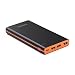 Produktbild Lumsing® Glory Series P1 Plus 15000mAh PowerPack Ultra dünn Externe Batterie Akku 3 USB Ports Reiseadapter für iPhone Samsung S6 Edge HTC Smartphones Tablets -Schwarz