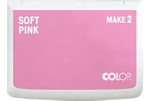 ‎COLOP COLOP Stempelkissen MAKE 2 soft pink 70 x 110 mm, Kissen für traditionelle Handstempel und Kreativstempel