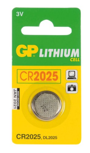 Price comparison product image GP Batteries CR2025-C1 Lithium Coin Cell