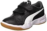 Pflegeleicht Puma Unisex-Kinder Tenaz V Jr Multisport Indoor Schuhe , Schwarz (Puma Black-Puma White-Iron Gate-Gum) , 31 EU