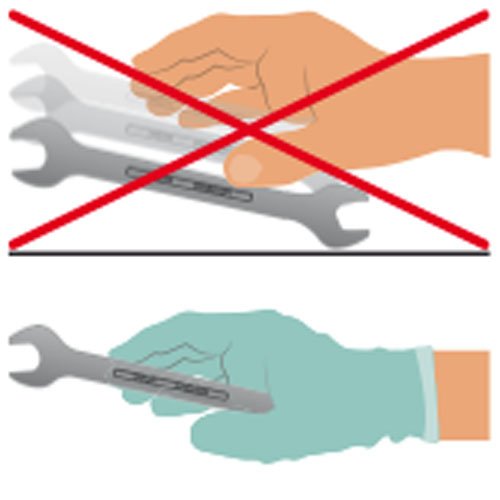 Connex COX938349 Handschuhe Pflasterer rot, Gr. 9 - 6