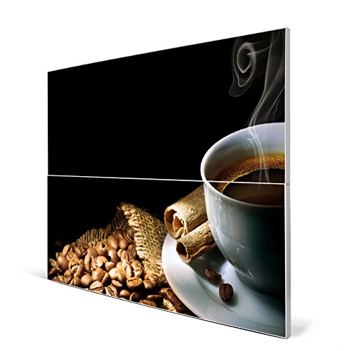 banjado - Magnettafel Pinnwand 75cm x 59cm Magnete Memoboard mit Motiv Hot Co...