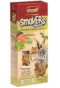 Vitapol, Standard Smakers Vegetable for Rodents and Rabbit, 90-gm