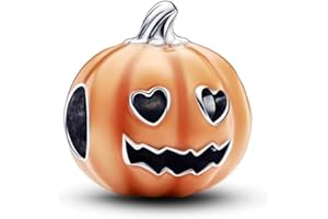 Feitery Compatible with Charms Pandora Halloween Luminoso Bead Charm da donna