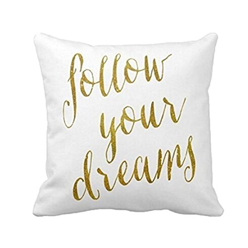 Sunnywill Briefe Kissen Fall Sofa Taille Throw Kissen Cover Home Decor ( Kissen ist nicht im Preis inbegriffen )