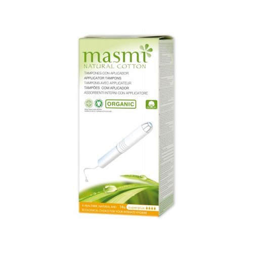 Masmi natural cotton - Tampones natural cotton super plus 14 unidades de