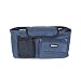 Damero Pram Buggy Buddy Stroller Organiser Storage Bag with Shoulder Strap, Great for Bike or Car Seat Organiser, Blue