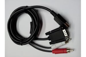 SINTECH SEGA Dreamcast VGA câble HD RCA Sound Adapter PAL NTSC