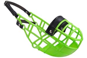 Don Pare Maulkorb Model 101 In Neongrün Trinken Immer Möglich Ideal Für Freilauf, Kennel, Zwinger, Hunderennen, Auto, Giftköderbremse Von Amathings Neongrün