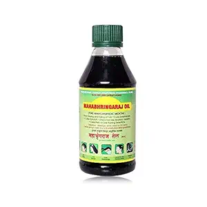 Mahabhringraj 1 Bottle Ayurvedic Scalp Massaging Oil (200ml)
