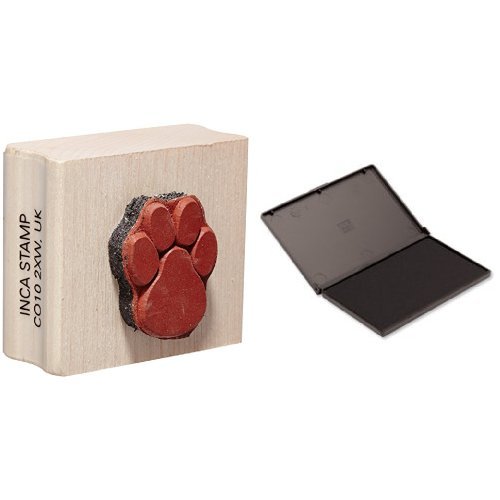 paw print stamp pad