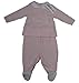 TUTTO PICCOLO "Little Bear Ostern Easter" baby girls sleeper set with pants and shirt (rose/white)